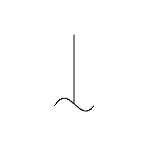 schematic symbol: schudders, roerders - Waaier roerder