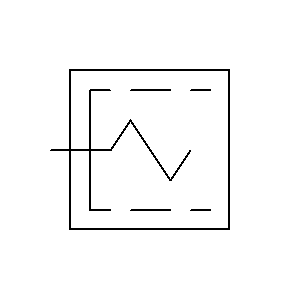 schematic symbol: centrifuges - Schoef-type centrifuge