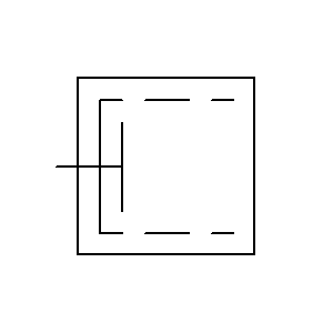 schematic symbol: centrifuges - Fase centrifuge