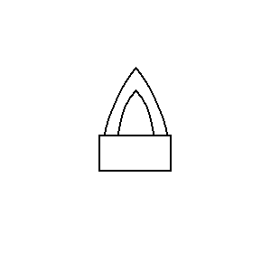 Symbol: Wärmeaustauscher - Feuerung, Brenner