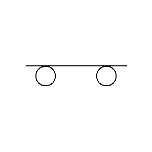schematic symbol: tillen, transport en vervoer - Industriele vrachtwagen