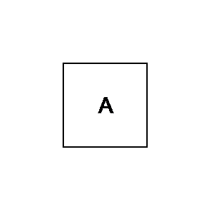 Symbol: one and two port devices - attenuator - preferred form