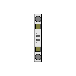 Symbol: terminal strips - Wago 2004 1201