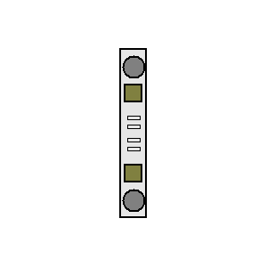 
                    schematic symbol: terminal strips - Wago 2004 1201