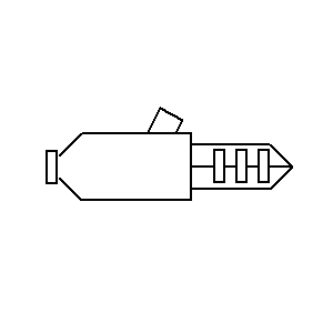 Symbol: mechanical parts - crocodile clip