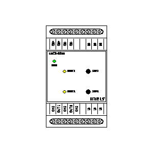 Symbol: Inels - Unité de contrôle d'éclairage LBC2-02M
