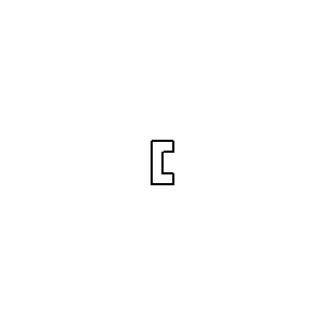 Symbol: transmissiepaden - Starre golfpijp