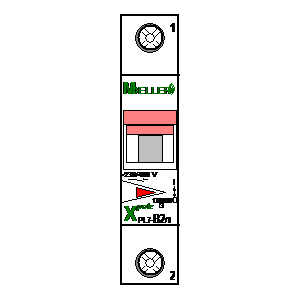 
                    schematic symbol: Moeller - PL7-B2-1