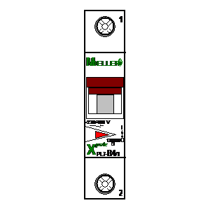 
                    schematic symbol: Moeller - PL7-B4-1