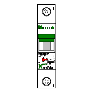 
                    schematic symbol: Moeller - PL7-B6-1