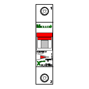 
                    schematic symbol: Moeller - PL7-B10-1