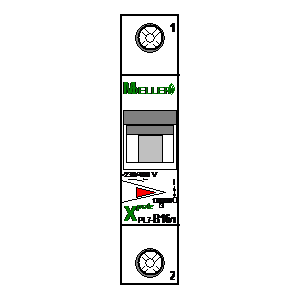 
                    schematic symbol: Moeller - PL7-B16-1