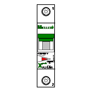 schematic symbol: Moeller - PL7-C6-1