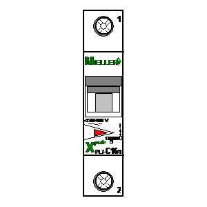 
                    schematic symbol: Moeller - PL7-C16-1