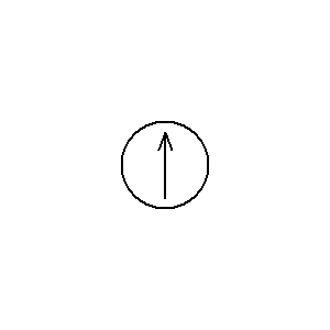 Symbol: Messgeräte - Galvanometer