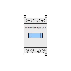 schematic symbol: anderen - telemecanique lc klein