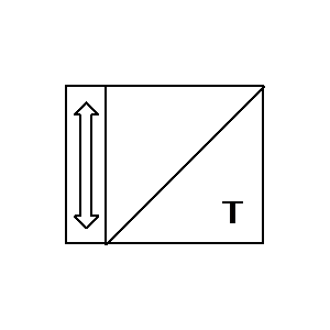 schematic symbol: sensoren - Temperatuur sensor