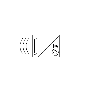 schematic symbol: sensoren - IR zender