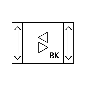 Simbolo: unidades básicas - acoplador de área