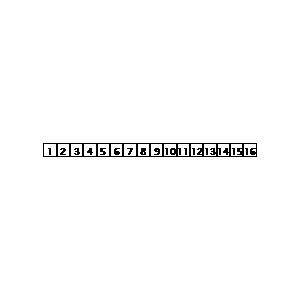 Simbolo: parti meccaniche - terminale strip (16)