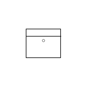 Symbol: floor plans - basin