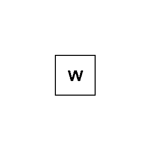 Symbol: meetapparatuur - Wattmeter/recorder