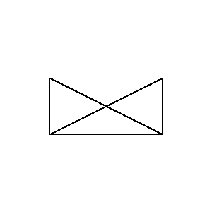 schematic symbol: versterkers - Negatieve impedantie 2-weg versterker