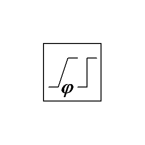 Symbol: correctoren - Fase verstorings correctie
