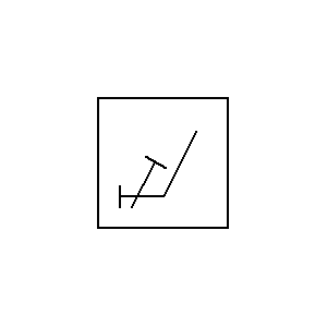 Symbol: Begrenzer - Schwellwertbegrenzer, Basisbegrenzer mitVoreinstellung des Schwellwerts
