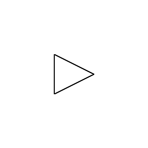 Simbolo: amplificador - amplificador - forma 1