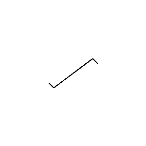 Symbol: außenanlagen - Leiter, verdrillte Verbindung