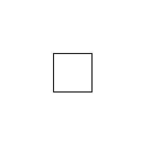 Simbolo: líneas - línea que pasa a través de una cámara de acceso