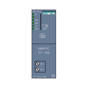 schematic symbol: PLC - Siemens S7 CPU 314