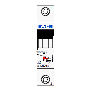 schematic symbol: Eaton - PL6-B20-1