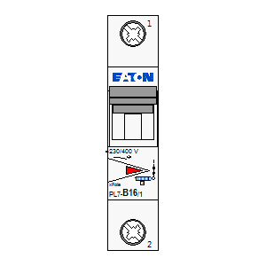 
                    schematic symbol: Eaton - PL7-B16-1