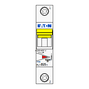
                    schematic symbol: Eaton - PL7-B25-1