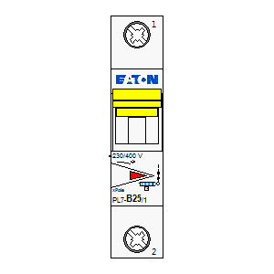 schematic symbol: Eaton - PL7-B25-1