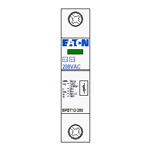 schematic symbol: Eaton - SPBT12-280-1