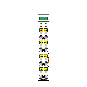Simbolo: bloques terminales - Wago750-461