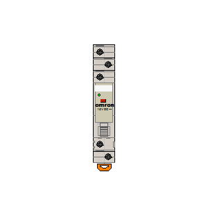 Simbolo: altro - Omron relay G2R-1-SND with socket P2RF-05-E