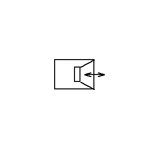 Symbol: andere - Sprechstelle, Haus- oder Tor-