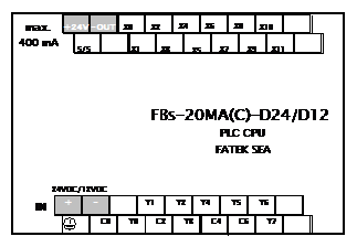 : fatek - FBs-20MA(C)-DC