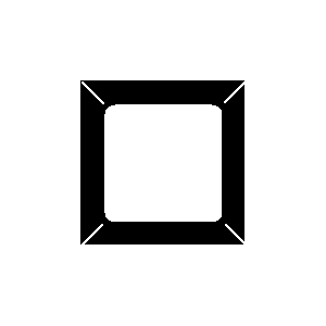 Symbol: druk knop - 15x15x31_wit