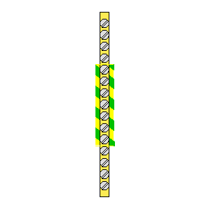 Simbolo: bloques terminales - BUS_PE-15