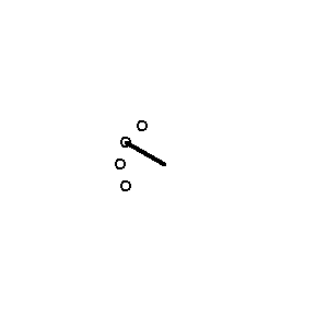 schematic symbol: draaischakelaar - Draaischakelaar 4 standen