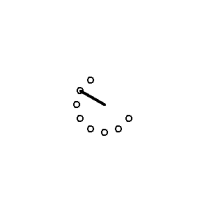 schematic symbol: draaischakelaar - Draaischakelaar 8 standen
