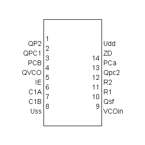 schematic symbol: CMOS - CMOS 4046