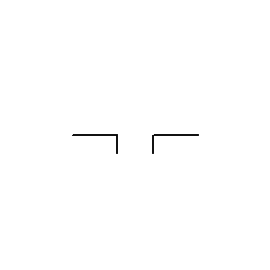 Symbol: antennen - Antenne, Dipol-