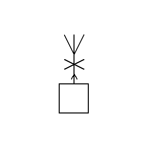 Symbol: funkstellen - Funkbake