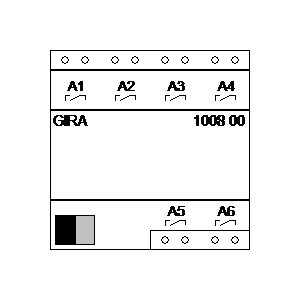 schematic symbol: KNX - 1008 00